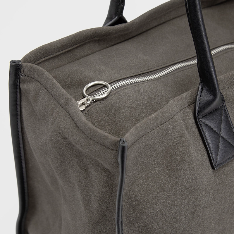 CARTERA TOTE SUEDE BROWN BUBBA ESSENTIALS - 4