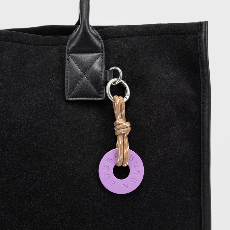 CARTERA TOTE SUEDE BLACK BUBBA ESSENTIALS - 5