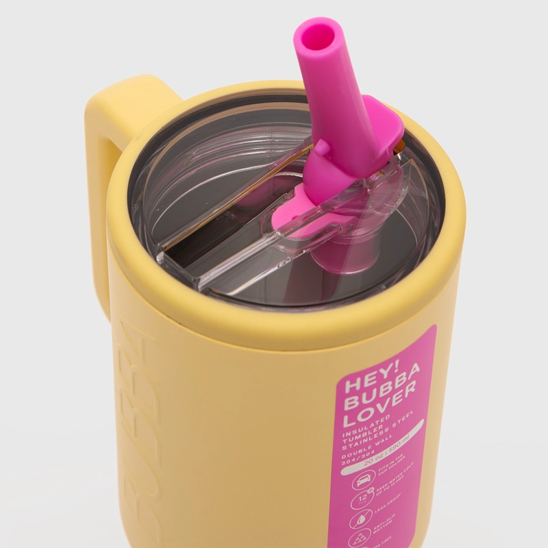 BOTELLA TUMBLER HANDLE BUTTER YELLOW BUBBA ESSENTIALS - 2