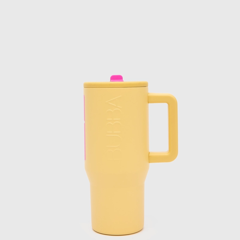BOTELLA TUMBLER HANDLE BUTTER YELLOW BUBBA ESSENTIALS - 4