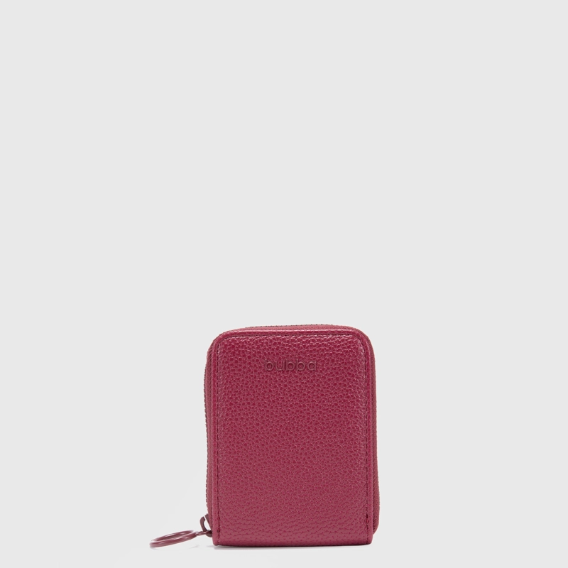 TARJETERO COLORS BURGUNDY BUBBA ESSENTIALS - 1