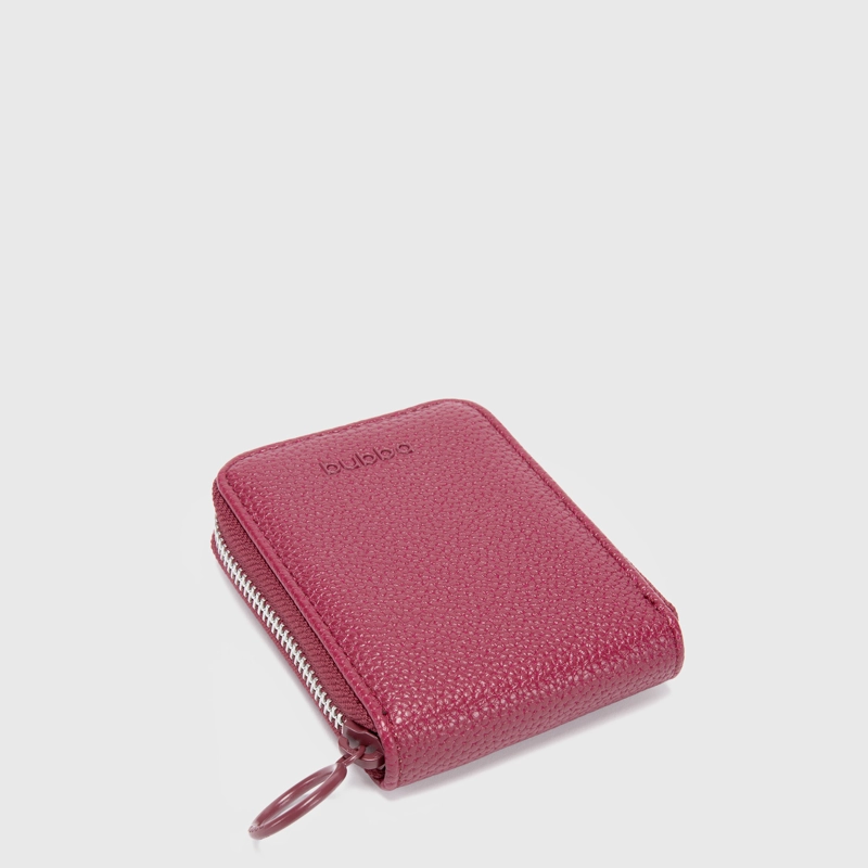 TARJETERO COLORS BURGUNDY BUBBA ESSENTIALS - 2