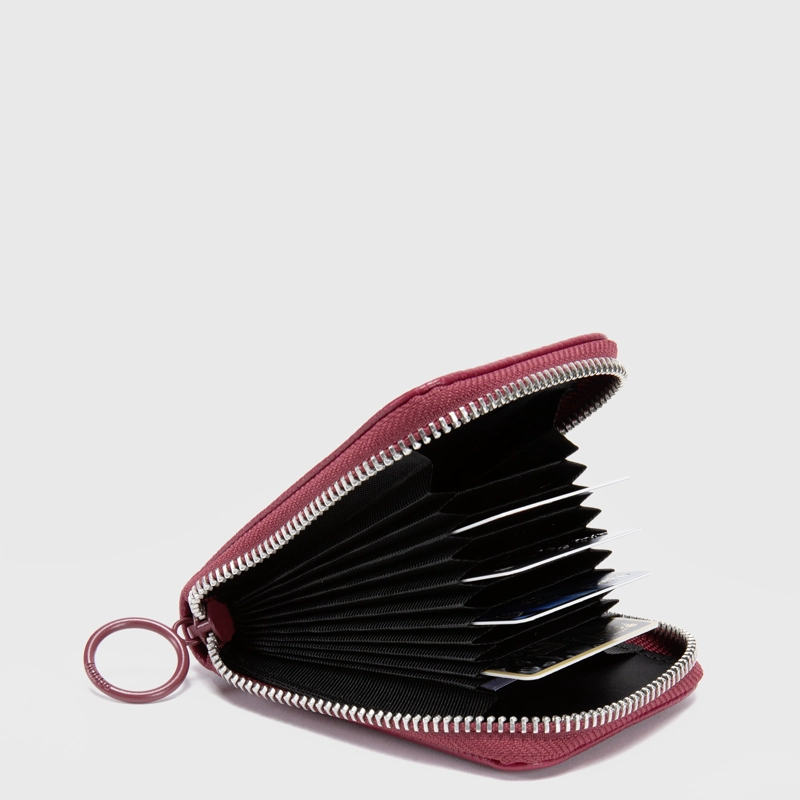 TARJETERO COLORS BURGUNDY BUBBA ESSENTIALS - 4