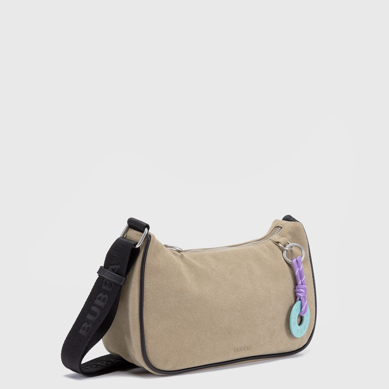 CARTERA PURSE SUEDE BEIGE BUBBA ESSENTIALS - 2