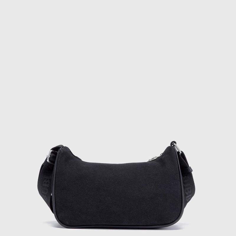 CARTERA PURSE SUEDE BLACK BUBBA ESSENTIALS - 3