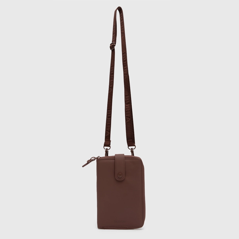 CARTERA FLAT PURSE TRAVEL MOKA  BUBBA ESSENTIALS - 1