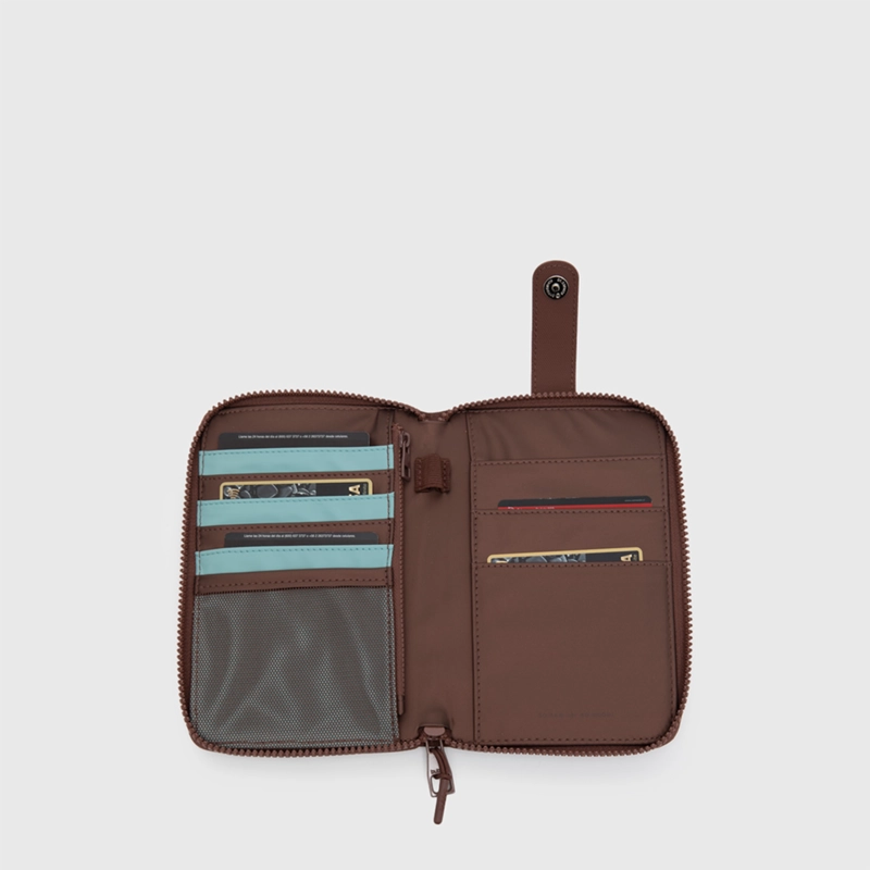 CARTERA FLAT PURSE TRAVEL MOKA  BUBBA ESSENTIALS - 5