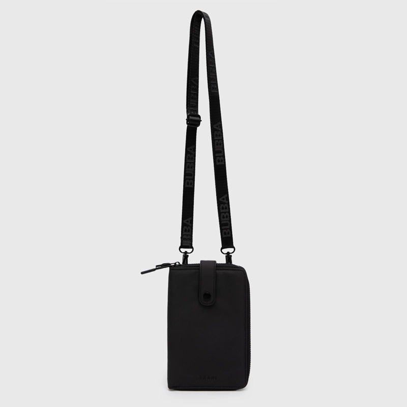 CARTERA FLAT PURSE TRAVEL NEGRO  BUBBA ESSENTIALS - 1