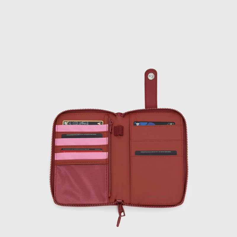 CARTERA FLAT PURSE TRAVEL CHERRY  BUBBA ESSENTIALS - 5
