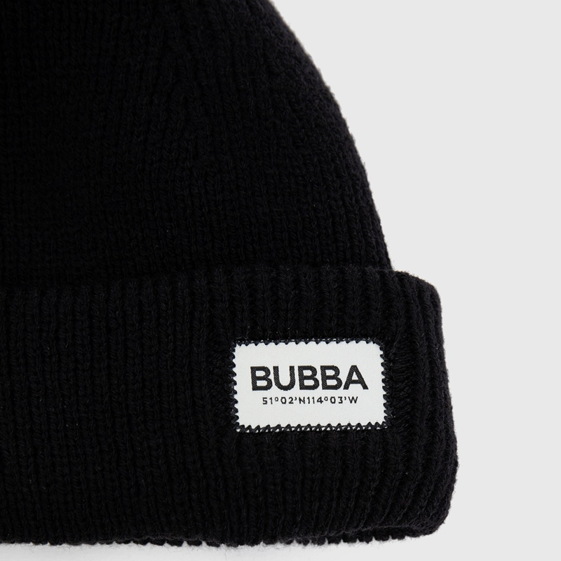BEANIE BLACK BUBBA ESSENTIALS - 3
