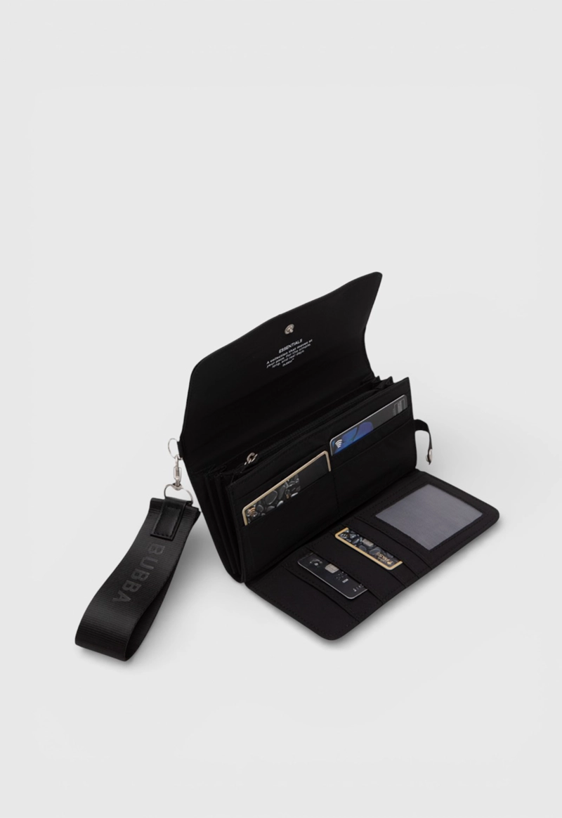 BILLETERA DAILY BLACK LARGE BUBBA ESSENTIALS 2.0 - 3