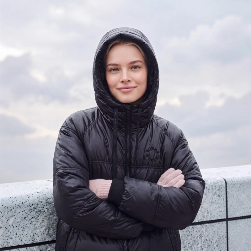PARKA BLACK BUBBA ESSENTIALS - 2