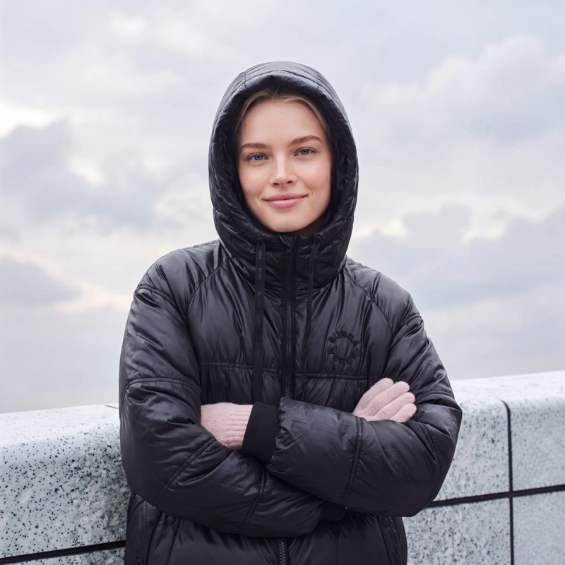 PARKA BLACK BUBBA ESSENTIALS - 2