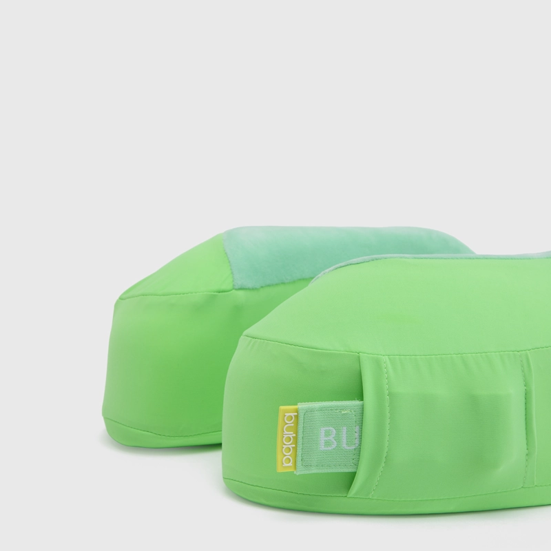 ALMOHADA DE VIAJE TRAVEL NEON GREEN BUBBA ESSENTIALS - 4