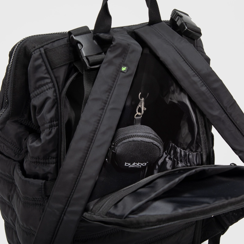 MOCHILA MATERNAL BLACK BUBBA ESSENTIALS - 8