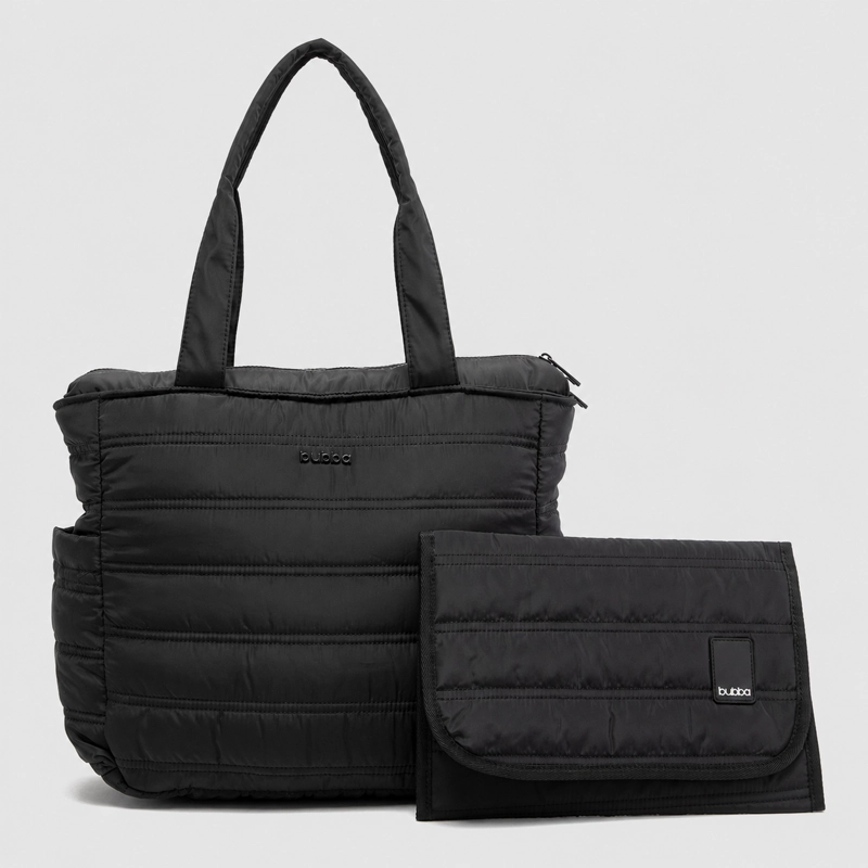 TOTE MATERNAL BLACK MINI BUBBA ESSENTIALS - 2