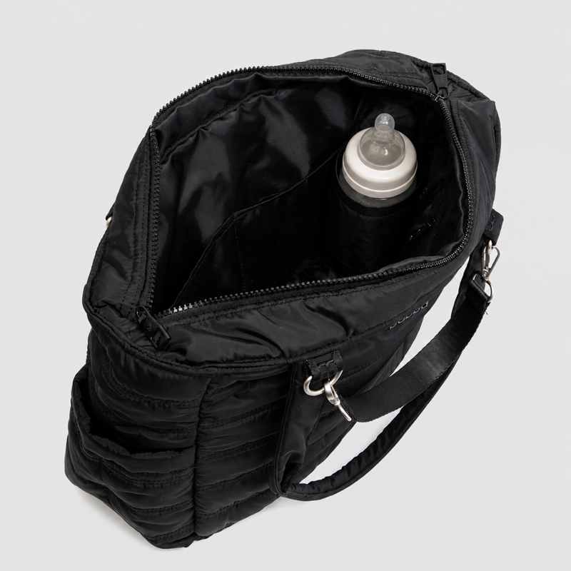 TOTE MATERNAL BLACK MINI BUBBA ESSENTIALS - 5