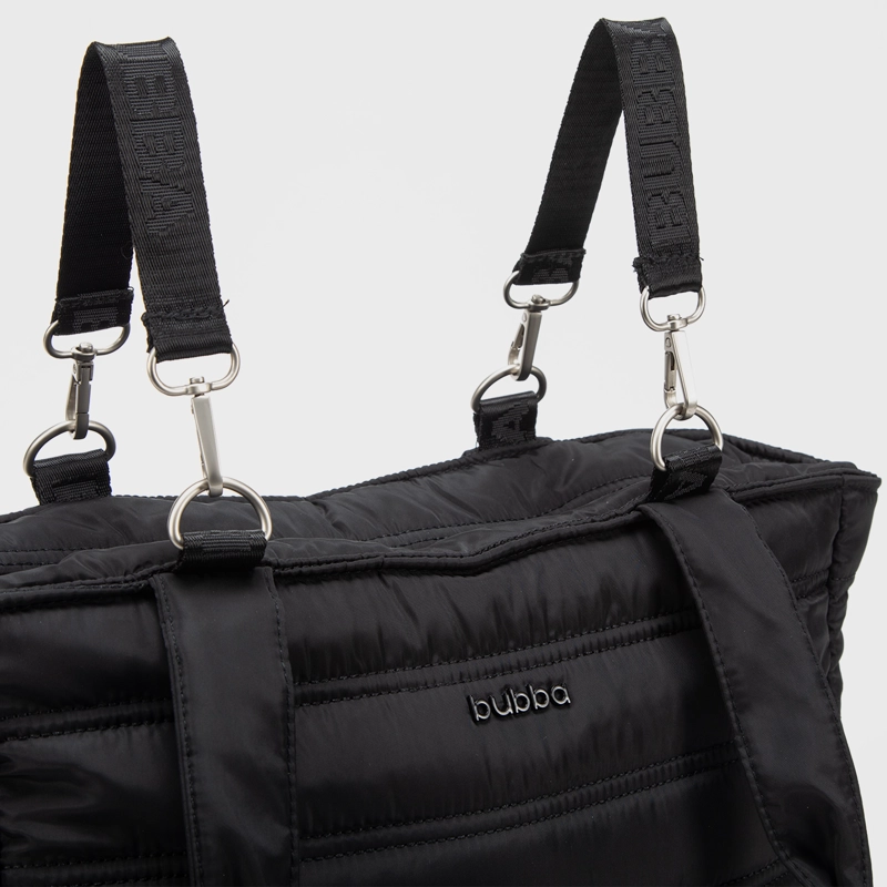 TOTE MATERNAL BLACK MINI BUBBA ESSENTIALS - 8