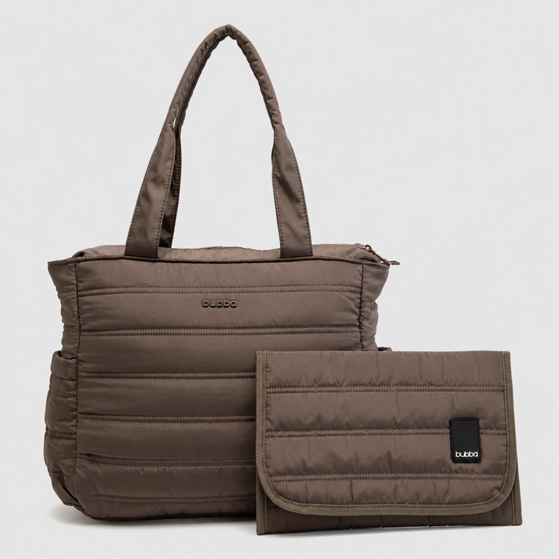 TOTE MATERNAL BROWN MINI BUBBA ESSENTIALS - 2