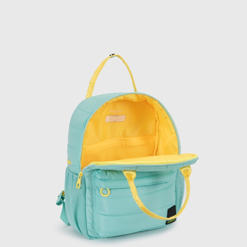 MOCHILA BUBBITA REGULAR CELESTE BUBBA ESSENTIALS - 4