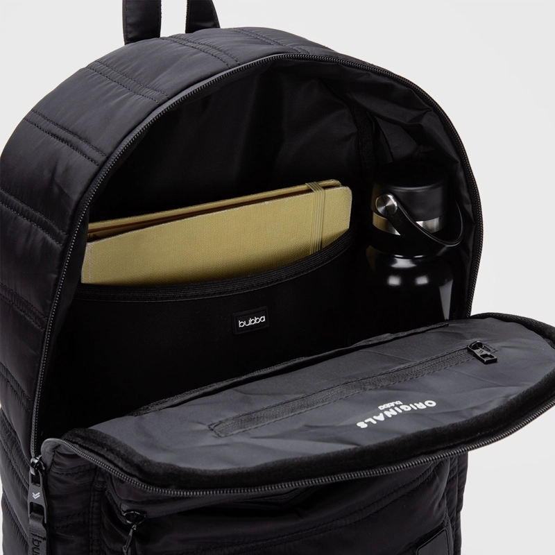 MOCHILA ORIGINALS MATTE BLACK VELVET REGULAR BUBBA ESSENTIAL - 6
