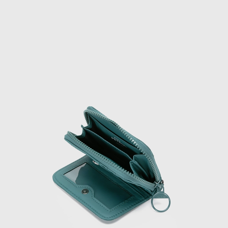 BILLETERA MINI ORIGINALS MATTE PETROLEO BUBBA ESSENTIALS - 2