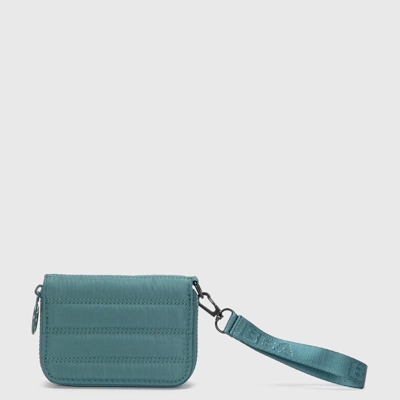 BILLETERA MINI ORIGINALS MATTE PETROLEO BUBBA ESSENTIALS - 4