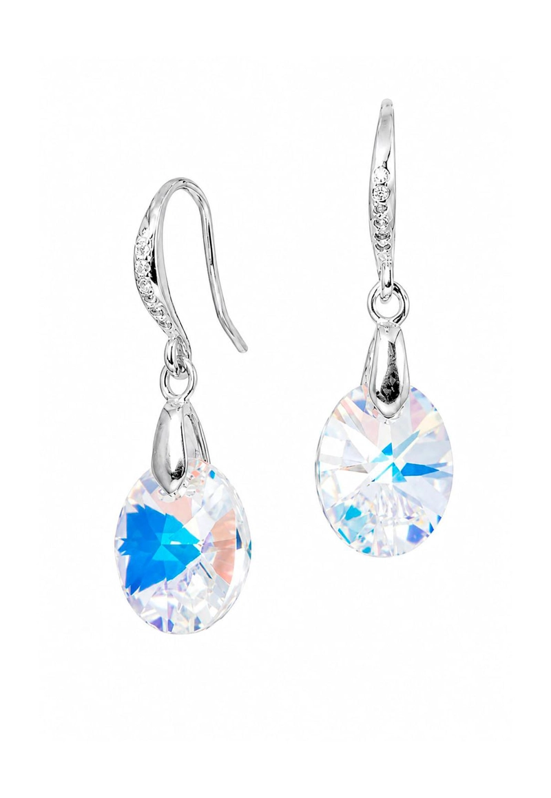 AROS JOYAS MONTERO PRAGA PLATA 925 CRISTALES GENUINOS AURORA BOREAL - 1