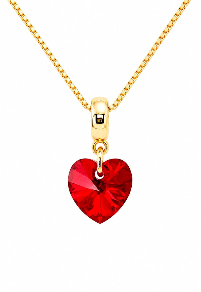 COLLAR ROMANCE GOLD 24K CRISTAL SWAROVSKI® SIAM - 1