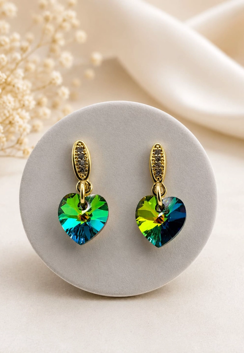 AROS ROMANCE GOLD CRISTALES SWAROVSKI® VITRAL MEDIUM - 7