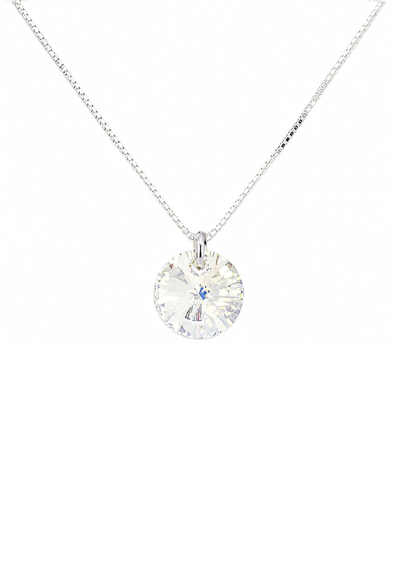 COLLAR PUNTO DE LUZ PLATA 925 CRISTAL SWAROVSKI® AURORA BOREAL - 1