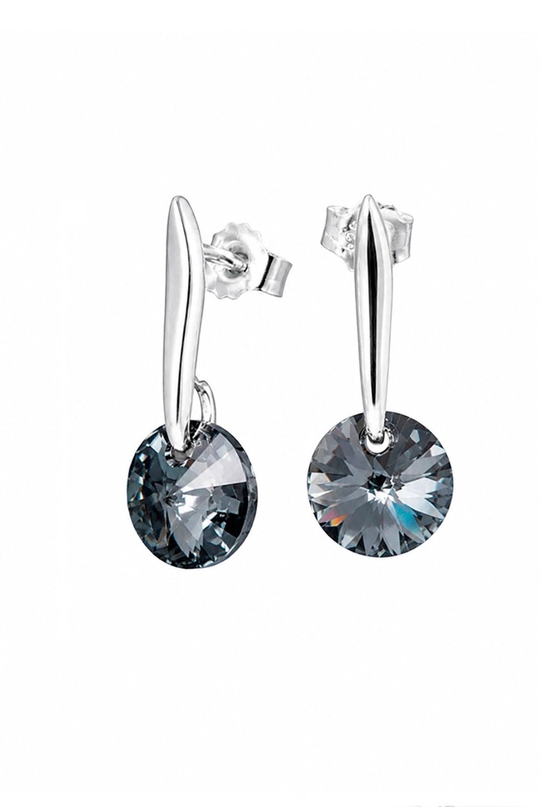 AROS PUNTO DE LUZ PLATA 925 CRISTAL SWAROVSKI® SILVER NIGHT - 1