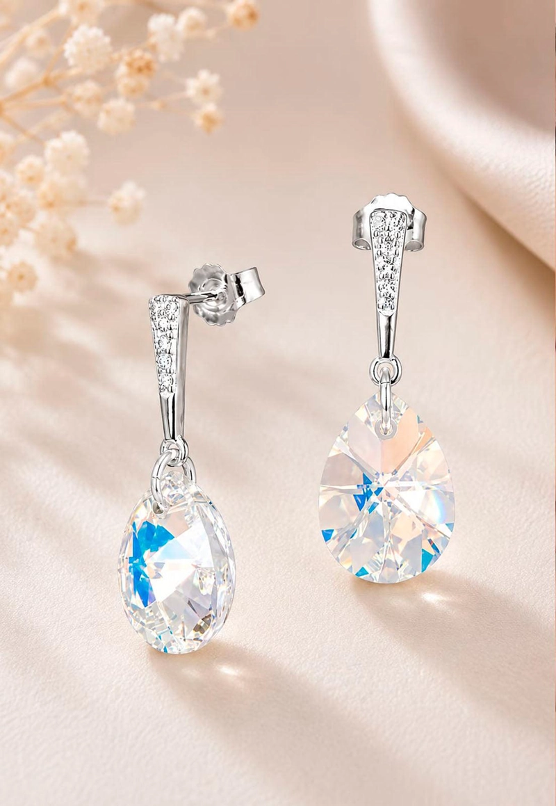 AROS ENCANTO PLATA 925 CRISTAL SWAROVSKI® AURORA BOREAL - 5