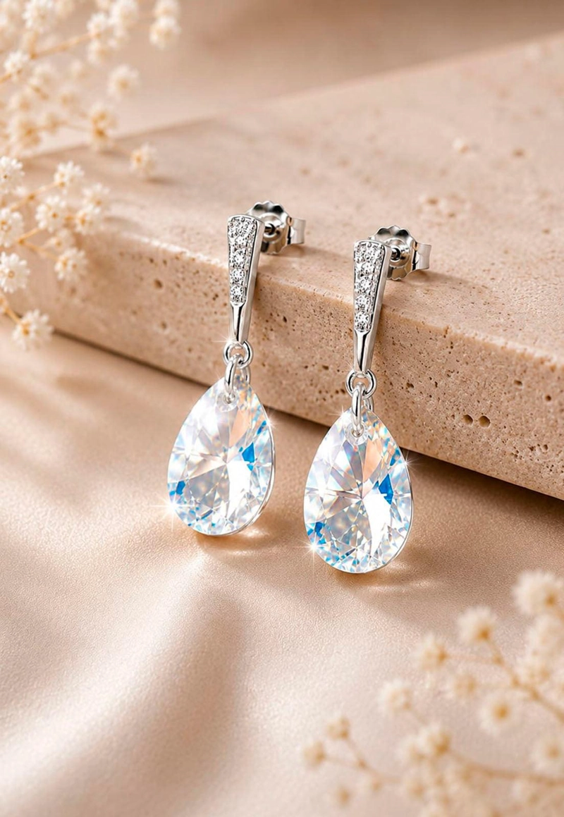 AROS ENCANTO PLATA 925 CRISTAL SWAROVSKI® AURORA BOREAL - 7