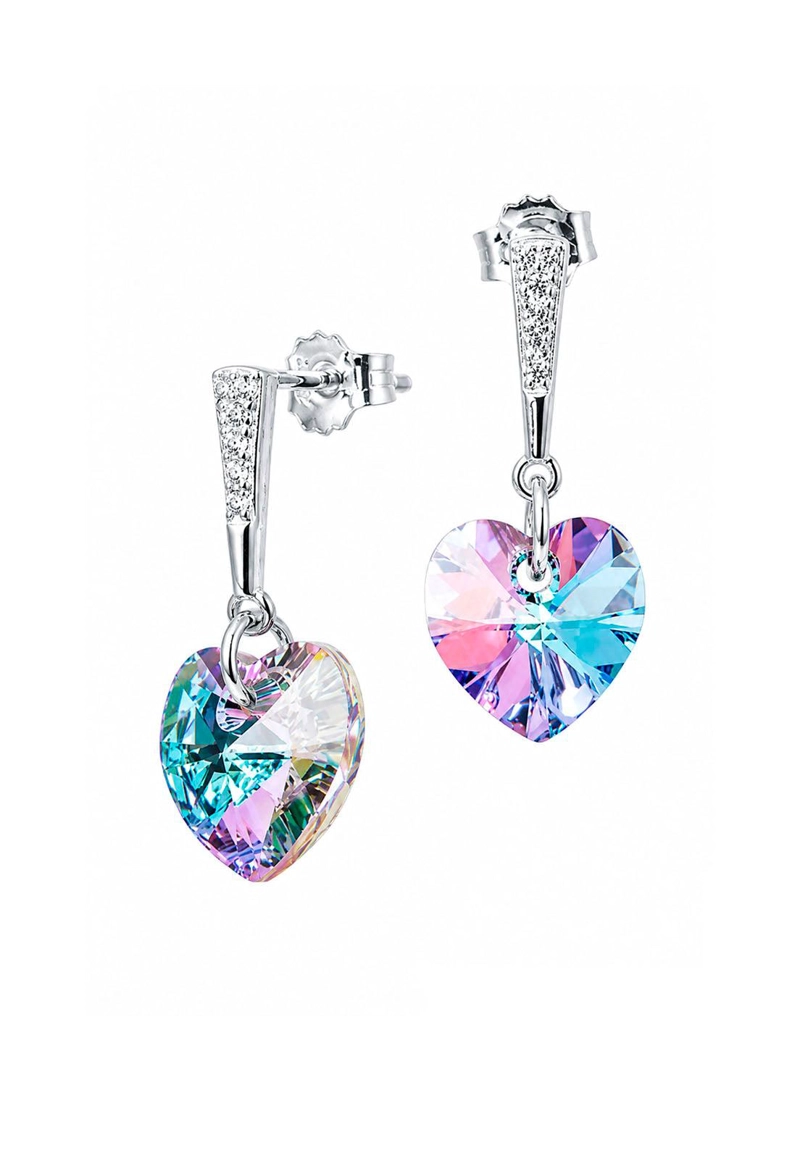 AROS ROMANCE PLATA 925 CRISTAL SWAROVSKI VITRAL LIGHT - 1