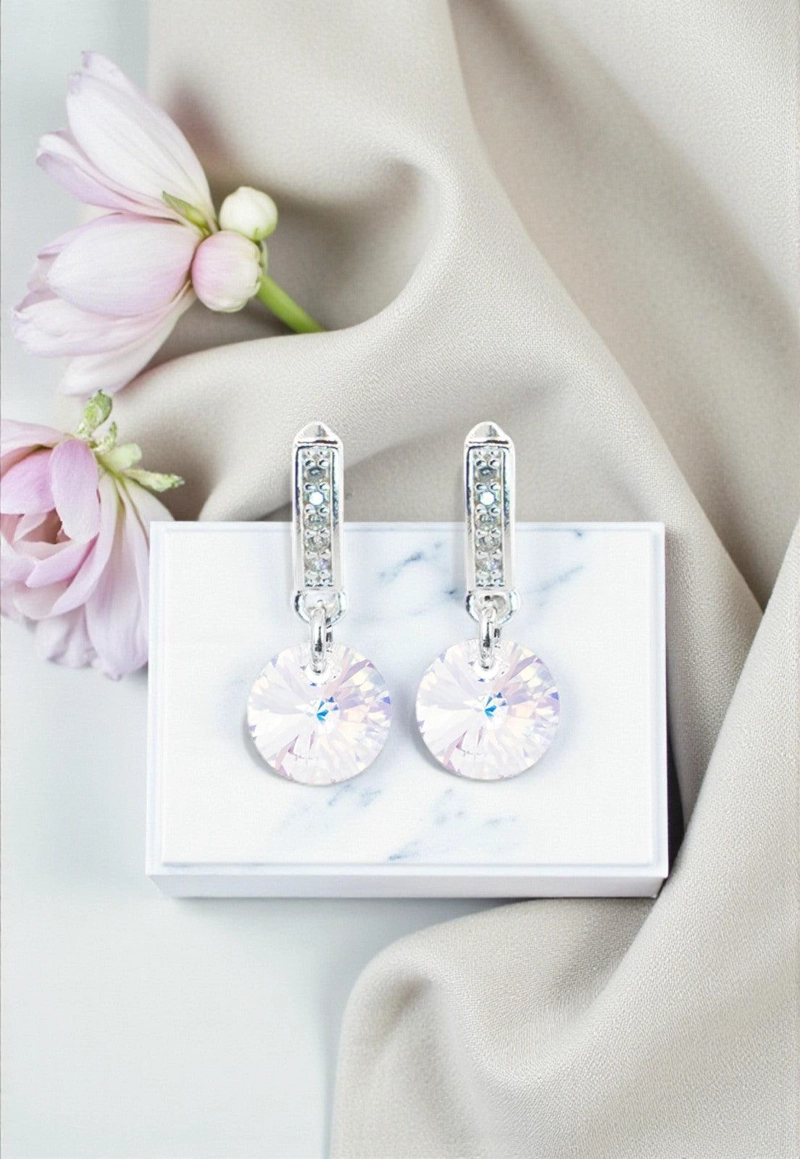 AROS ABRIL BAÑO ORO BLANCO CRISTAL SWAROVSKI® AURORA BOREAL - 2