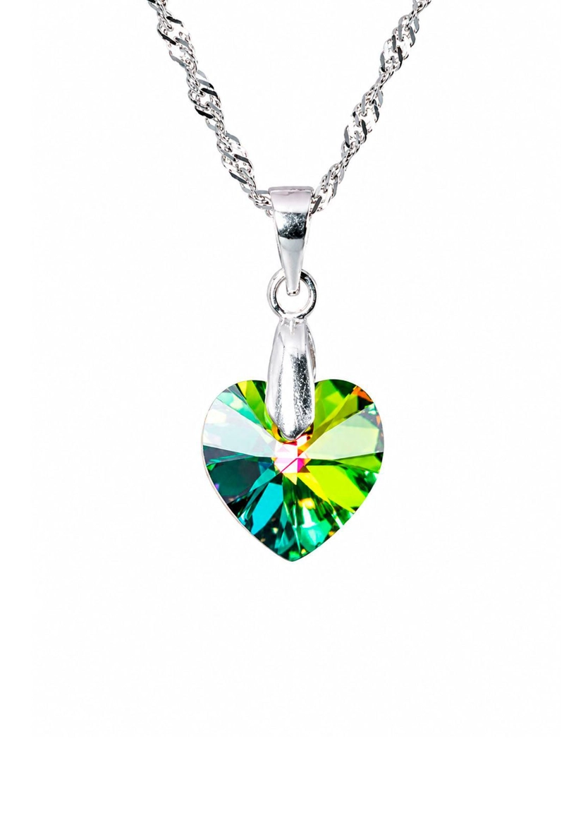 COLLAR ROMANCE PLATA 925 CRISTAL Swarovski® VITRAL MEDIUM - 1