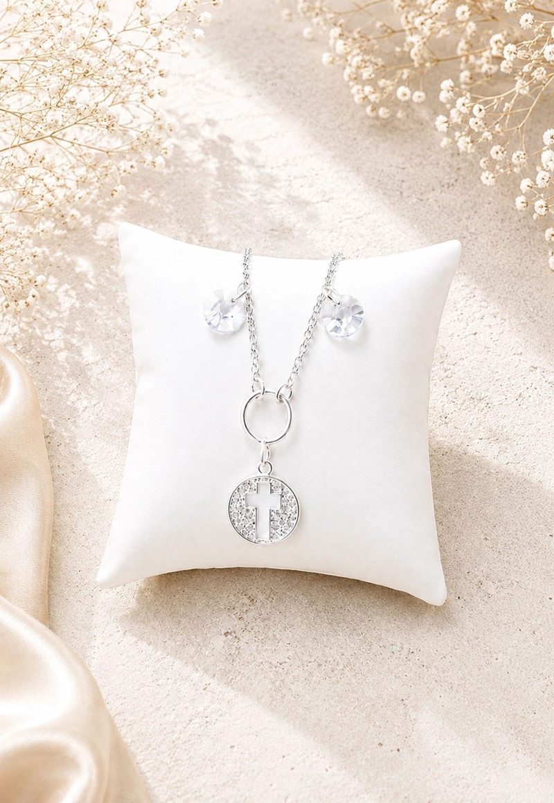 PULSERA FE PLATA 925 CRISTAL SWAROVSKI® BLUE SHADE - 5