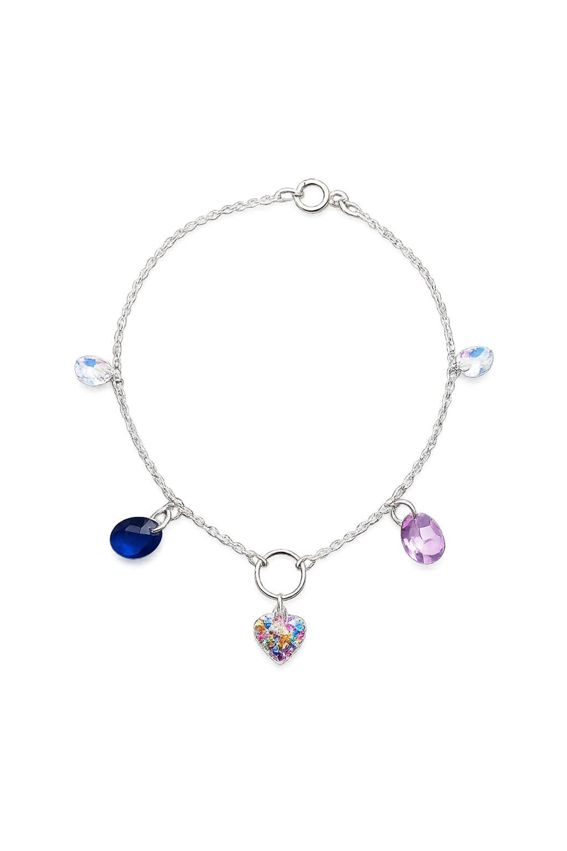PULSERA AMISTAD PLATA 925 CRISTAL SWAROVSKI® - 1
