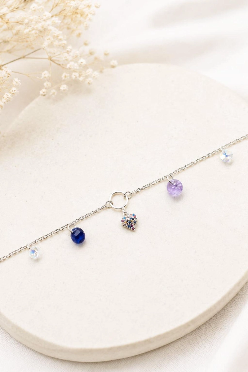 PULSERA AMISTAD PLATA 925 CRISTAL SWAROVSKI® - 2
