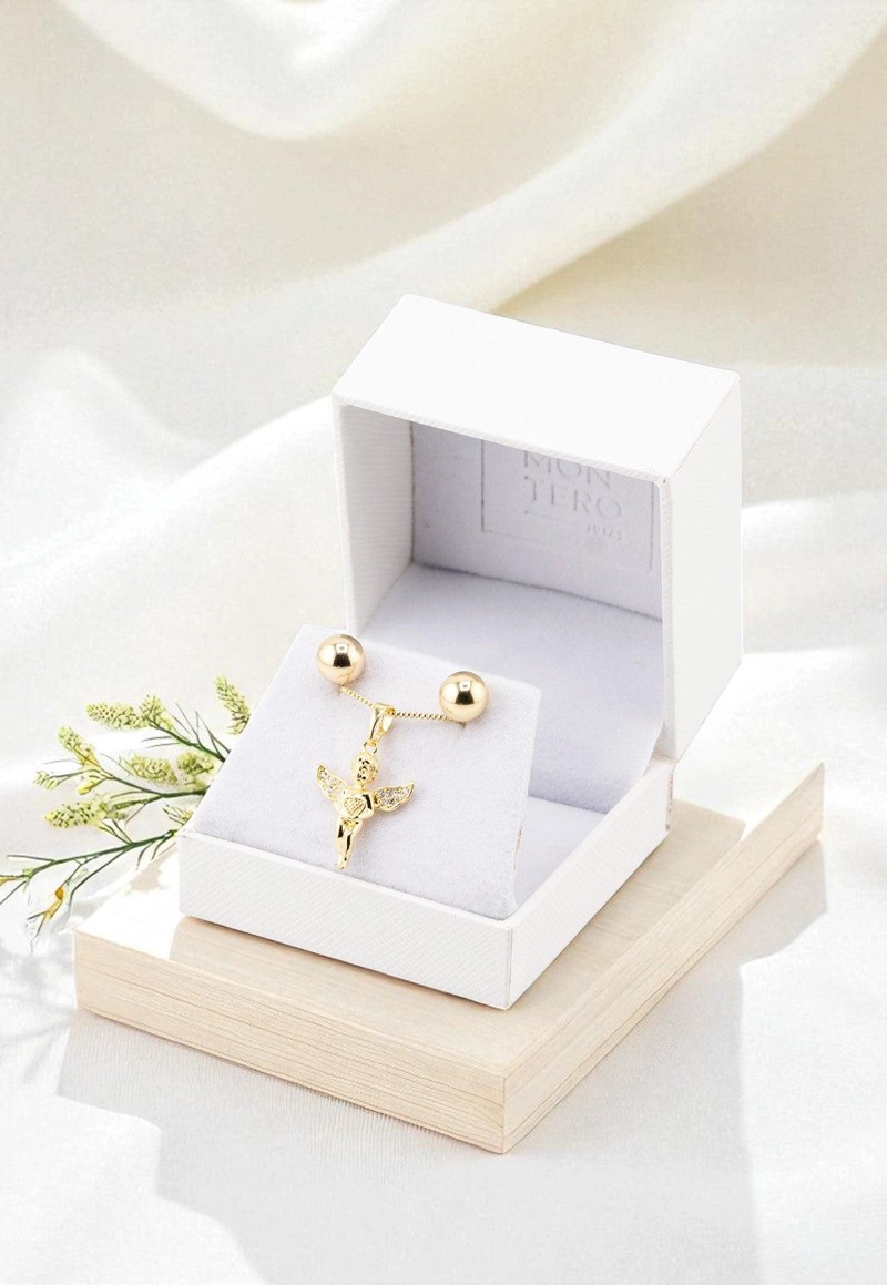 CONJUNTO ANGEL GOLD 24K MICROCIRCONES - 3