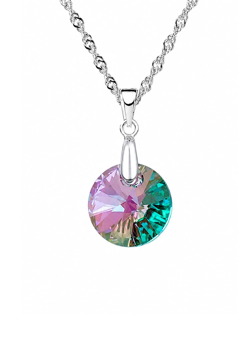 COLLAR PARIS PLATA 925 CRISTAL SWAROVSKI® PARADISE SHINE - 1