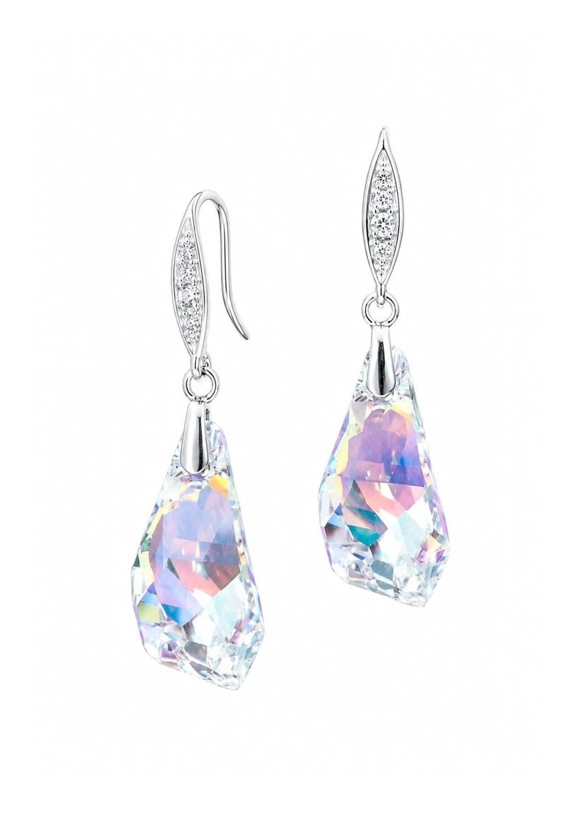 AROS SOFIA PLATA 925 CRISTAL SWAROVSKI® AURORA BOREAL - 1