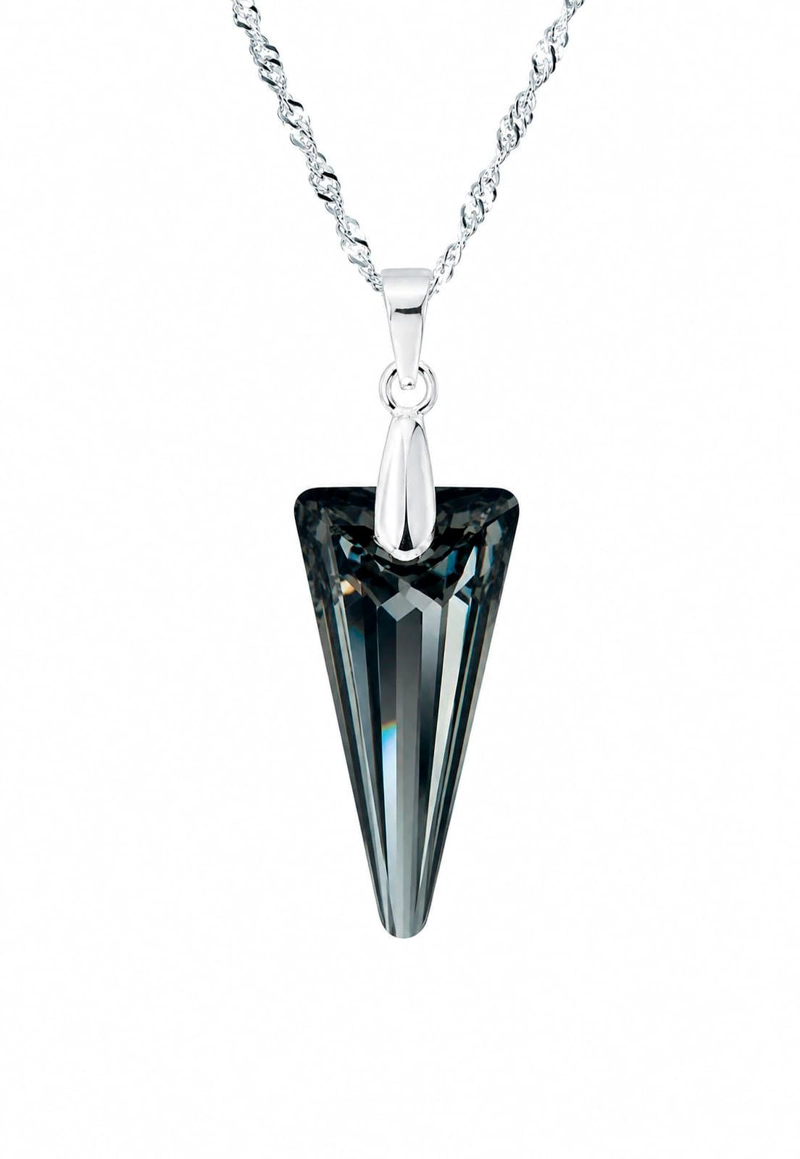 COLLAR SEVILLA PLATA 925 CRISTAL SWAROVSKI® SILVER NIGHT - 1