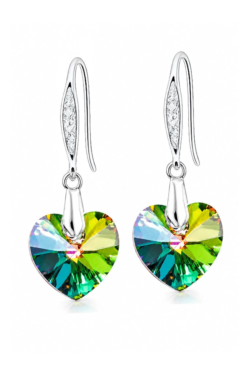 AROS GRAN ROMANCE PLATA 925 CRISTAL SWAROVSKI® VITRAL MEDIUM - 1