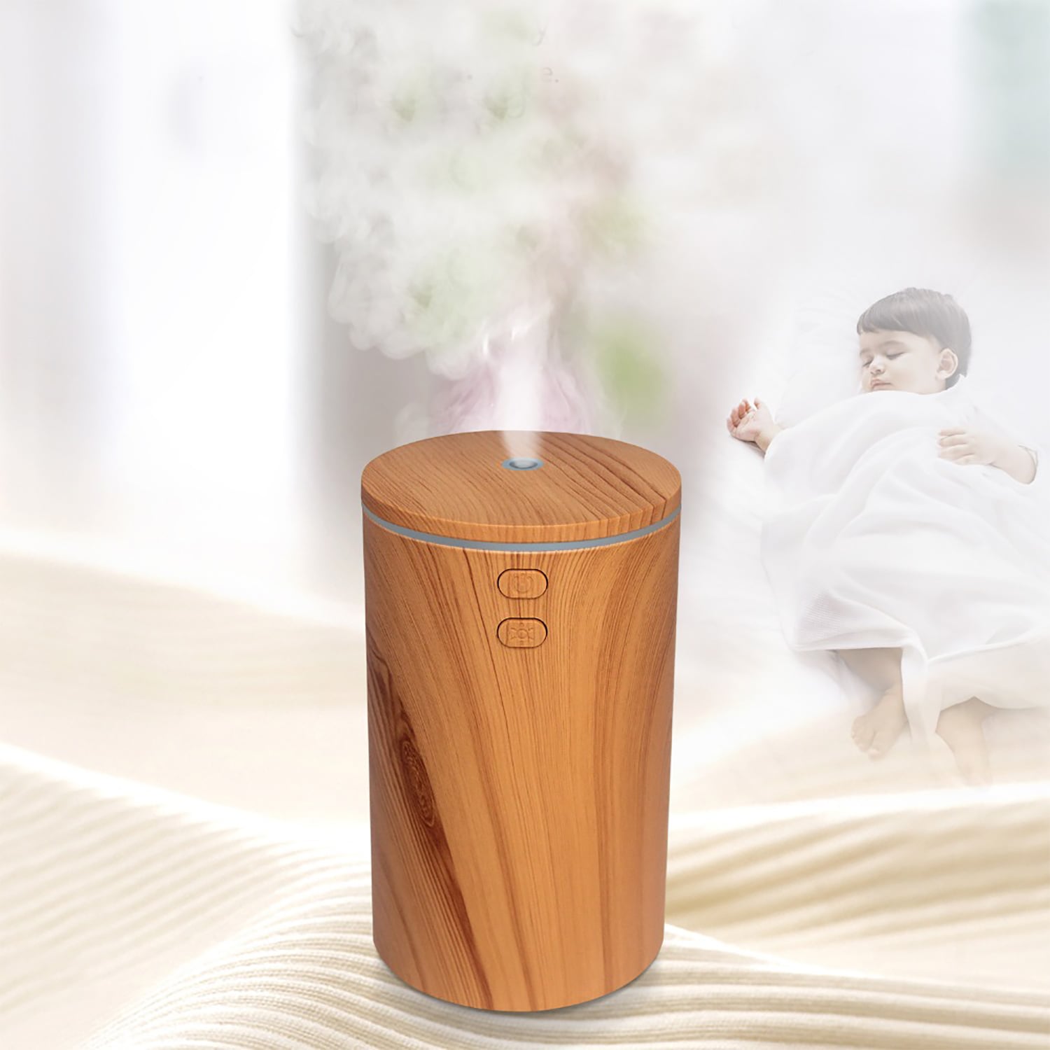 HUMIDIFICADOR-DIFUSOR DE AROMA ULTRASONICO ECO Z3 - 2