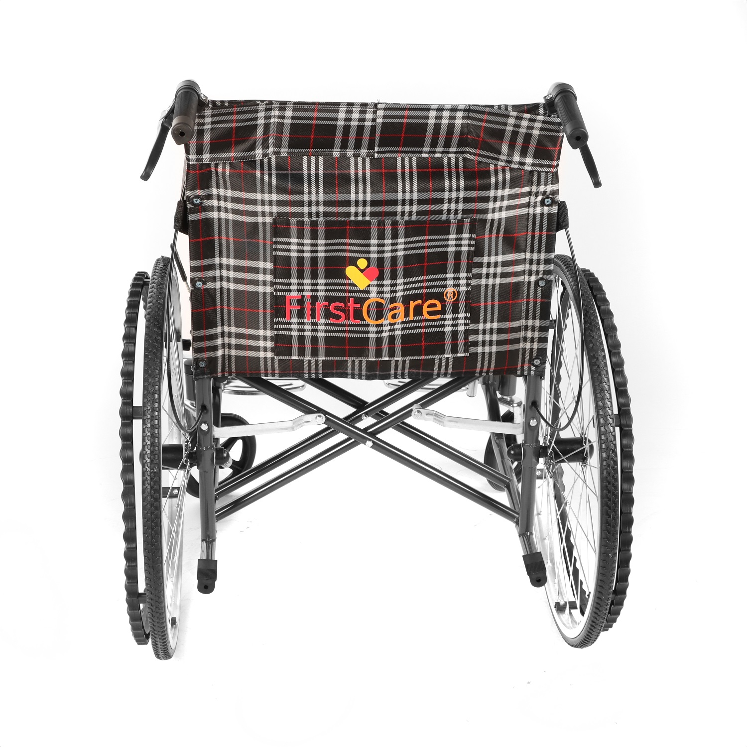 SILLA FIRST CARE SRS RUEDAS STANDARD PLEGABLE GRIS - 3