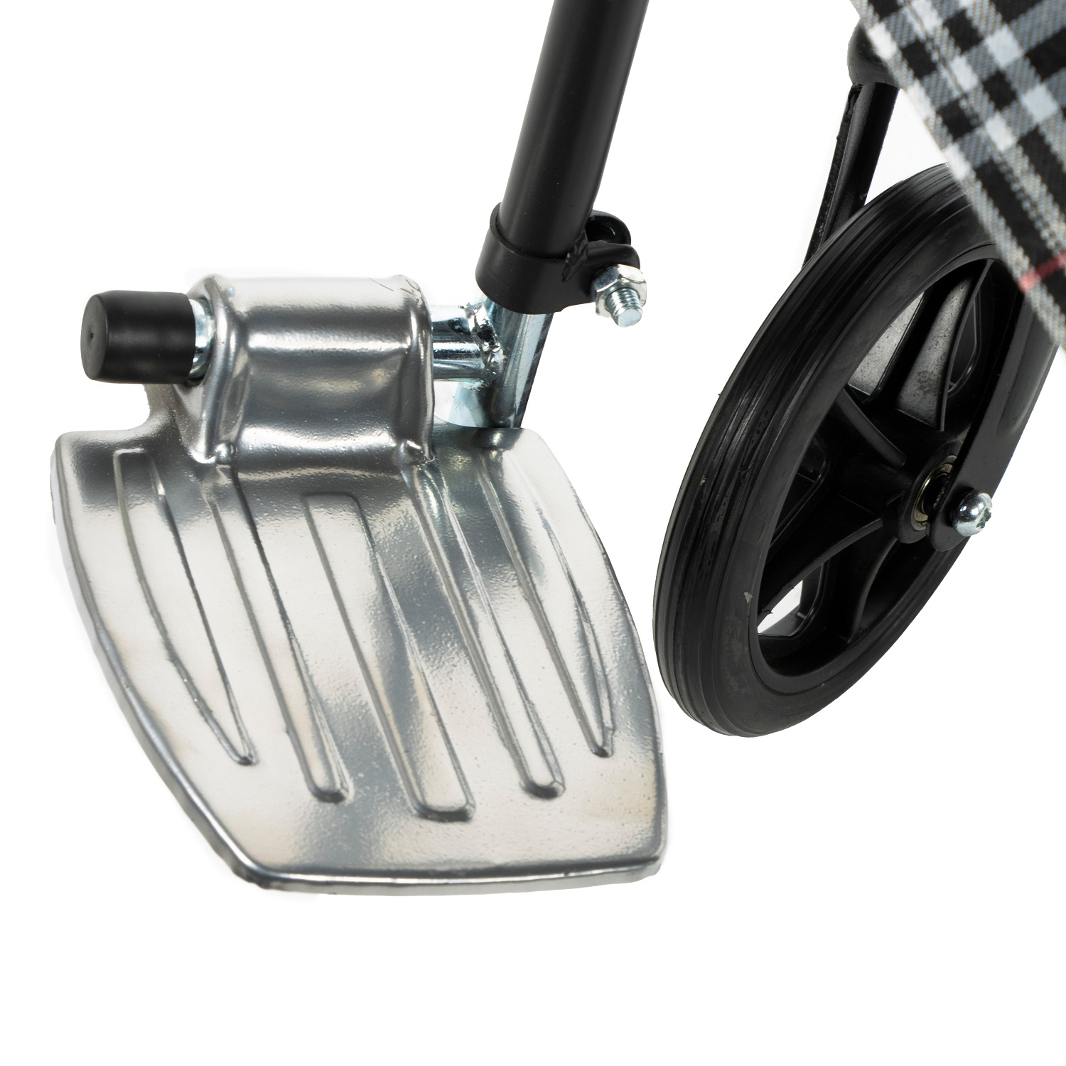 SILLA FIRST CARE SRS RUEDAS STANDARD PLEGABLE GRIS - 8