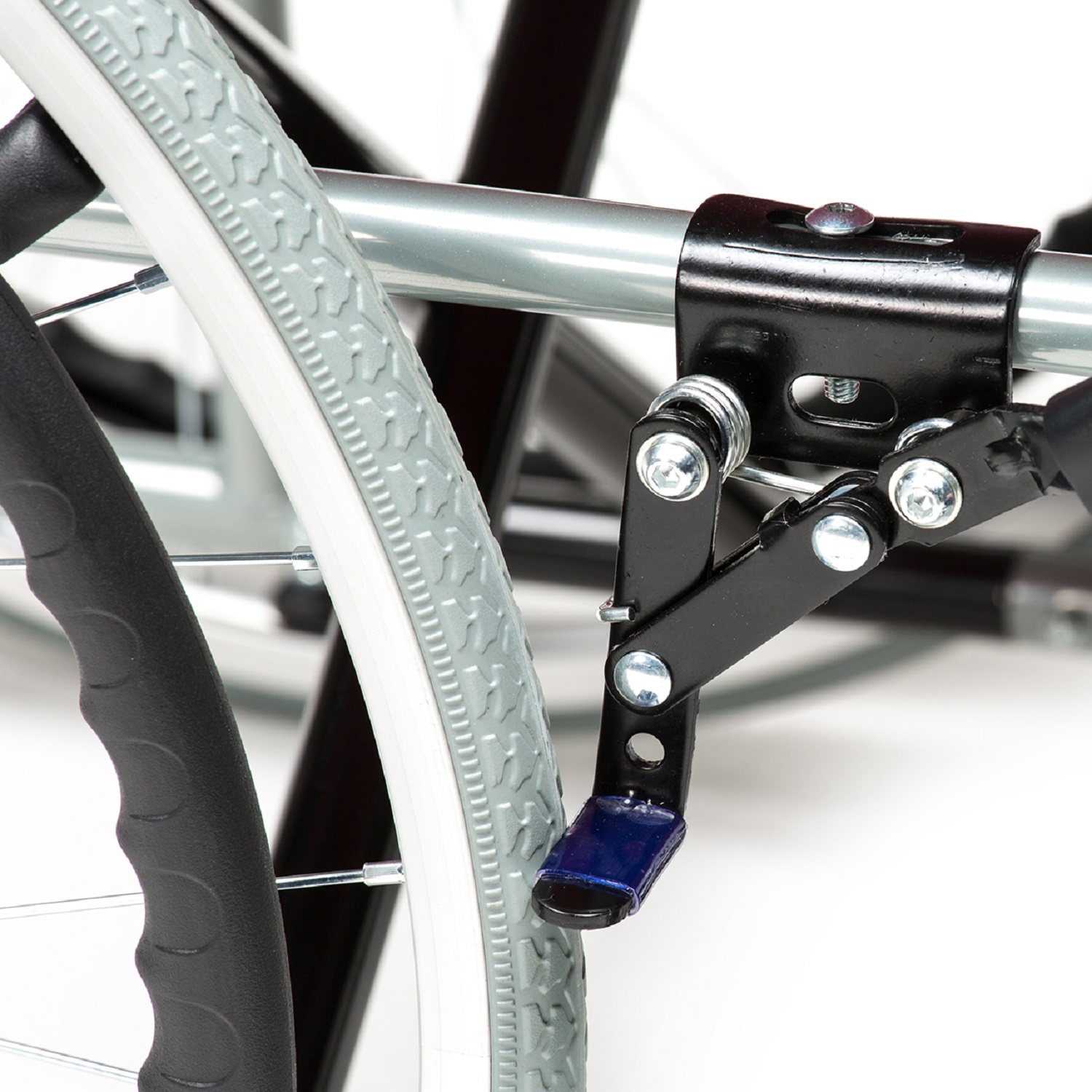 SILLA DE RUEDAS STANDARD PLEGABLE AZUL - 4