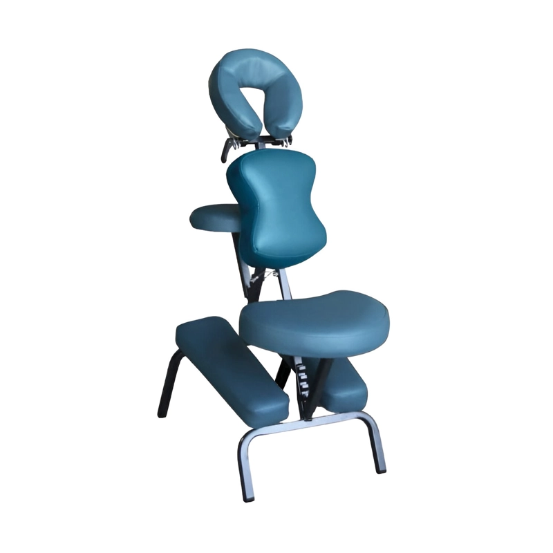 SILLA DE MASAJES CAMILLAS CHILE PLEGABLE S1 PRO VERDE AZULADO - 1